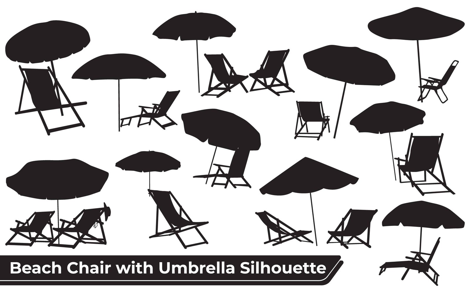 Beach Chair with Umbrella 101