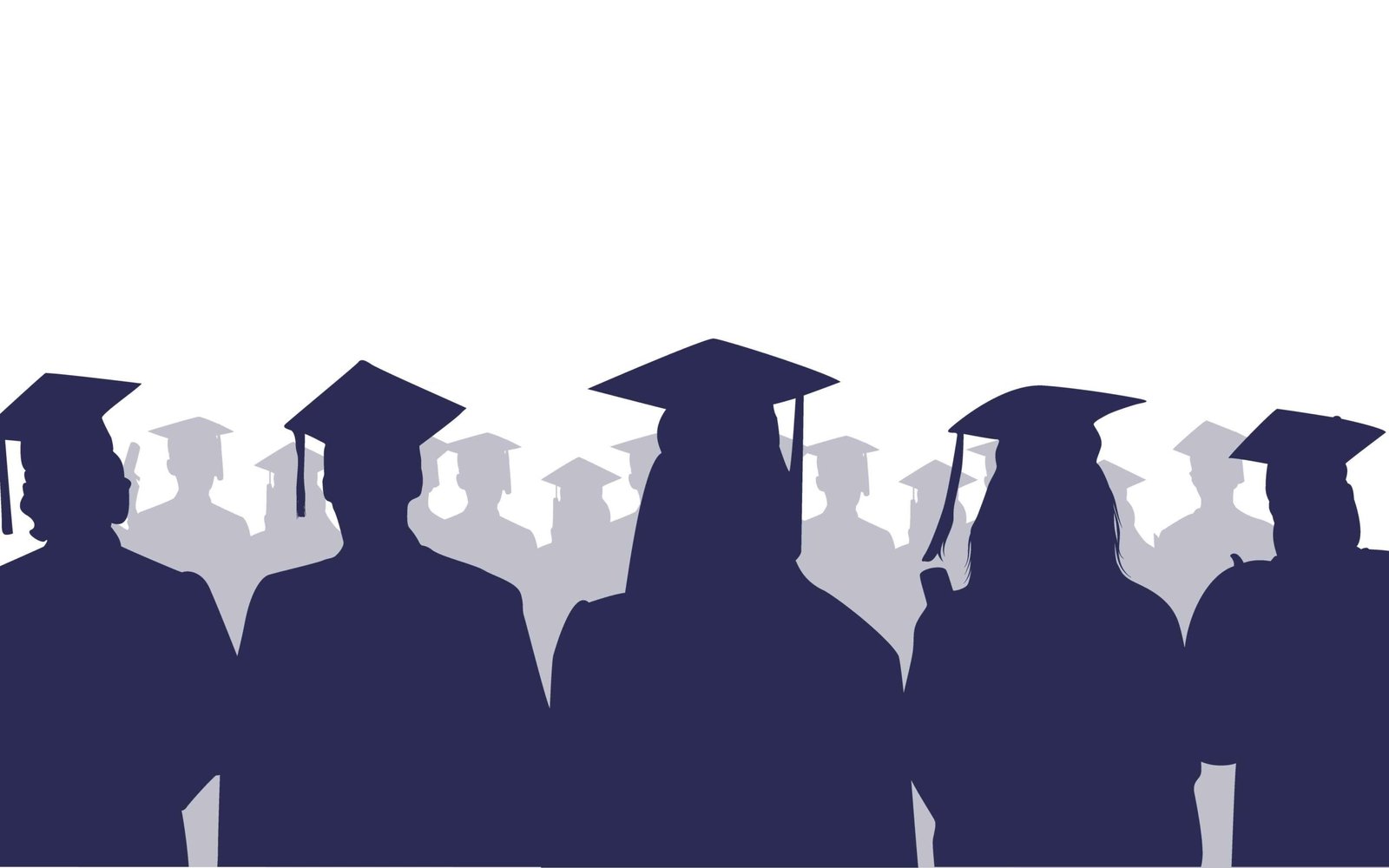 Celebrating university graduation Vector Illustration