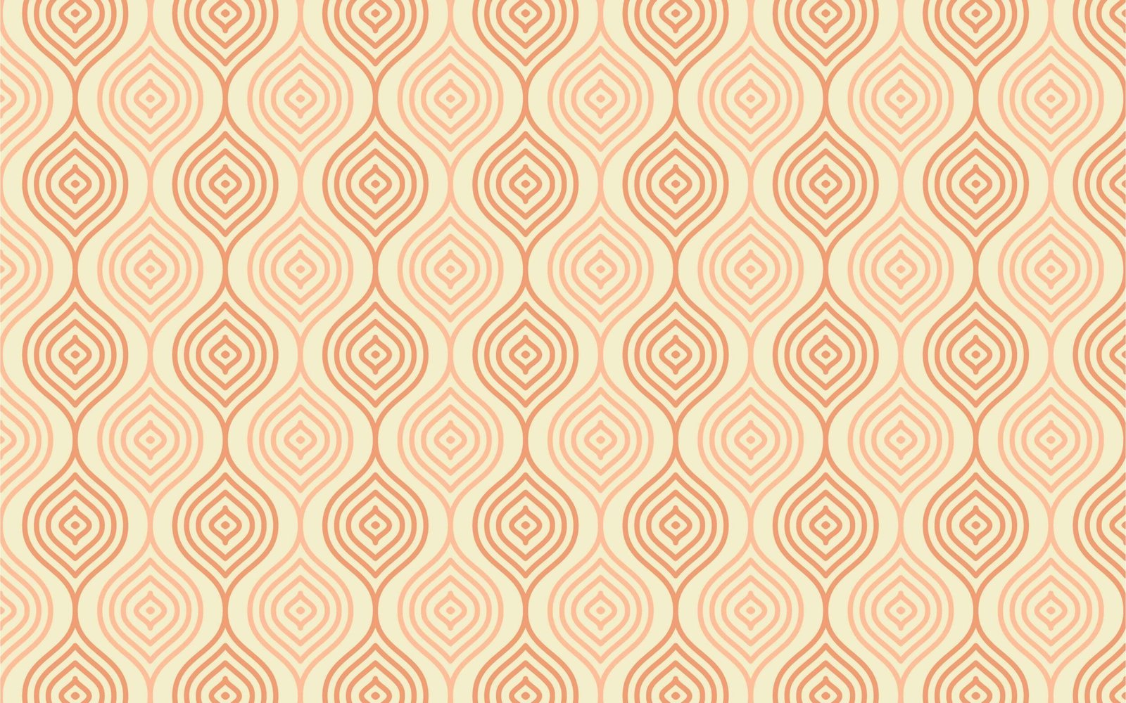 Mid-century modern seamless pattern with elegant geometric lines