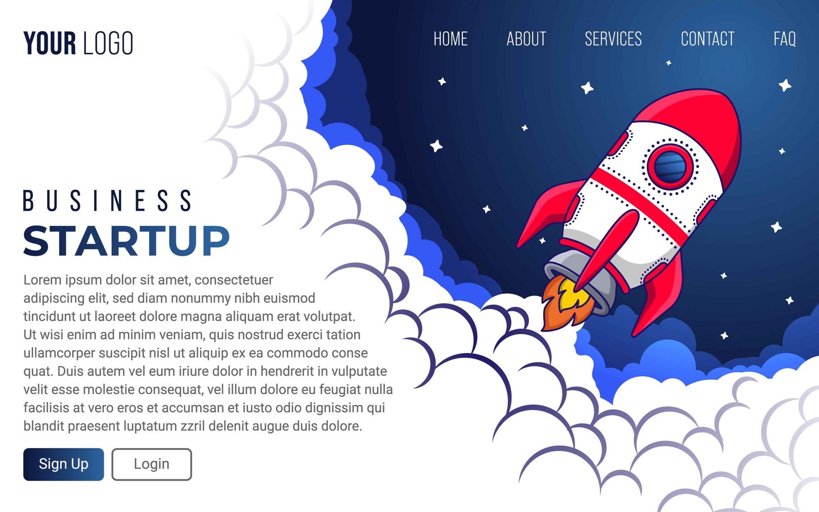 Rocket Landing Page 001